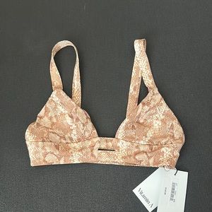 Vitamin A - NWT Neutra Bralette Bikini Top
